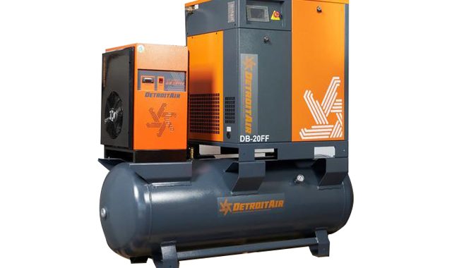 Detroit air compressor at GTS Equipment