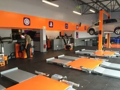 GTS Garage Equipment workshop