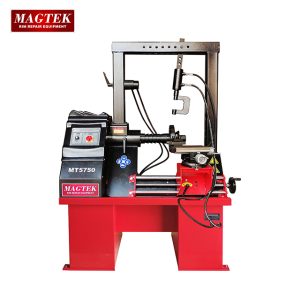 Magtek Mt5750 Rim Repair Machine with Bridge-Support, Lathe and Dual-Action Jack Cylinder